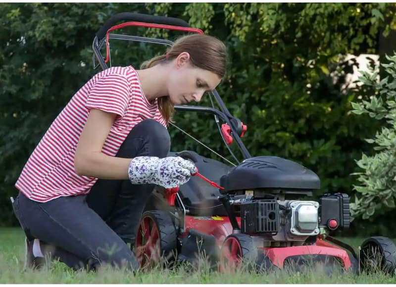 How to give your lawn mower a service